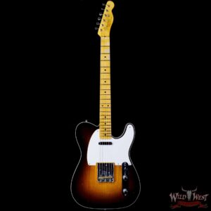 Fender Custom Shop Limited Edition ‘50s Telecaster Flame Maple Neck Hand-Wound Journeyman Relic 2 Tone Sunburst - Image 3