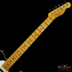 Fender Custom Shop Limited Edition ‘50s Telecaster Flame Maple Neck Hand-Wound Journeyman Relic 2 Tone Sunburst - Image 4