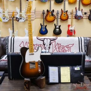 Fender Custom Shop Limited Edition ‘50s Telecaster Flame Maple Neck Hand-Wound Journeyman Relic 2 Tone Sunburst - Image 6