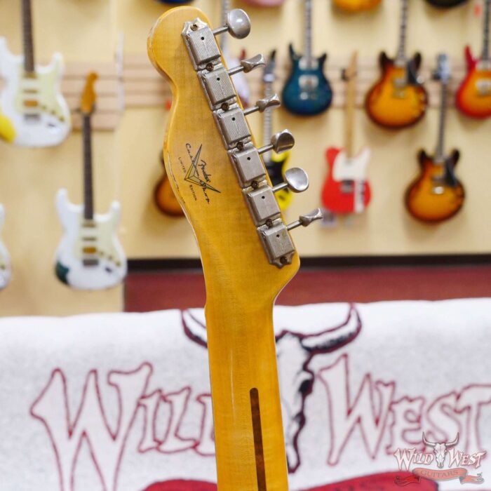 Fender Custom Shop Limited Edition ‘50s Thinline Telecaster TELE® Relic Pink Paisley 6.80 LBS - Image 10