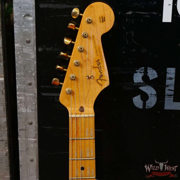 Jim Root Collection 2004 Fender 50th Anniversary Custom Shop 1956 Stratocaster Azetc Gold - Image 7