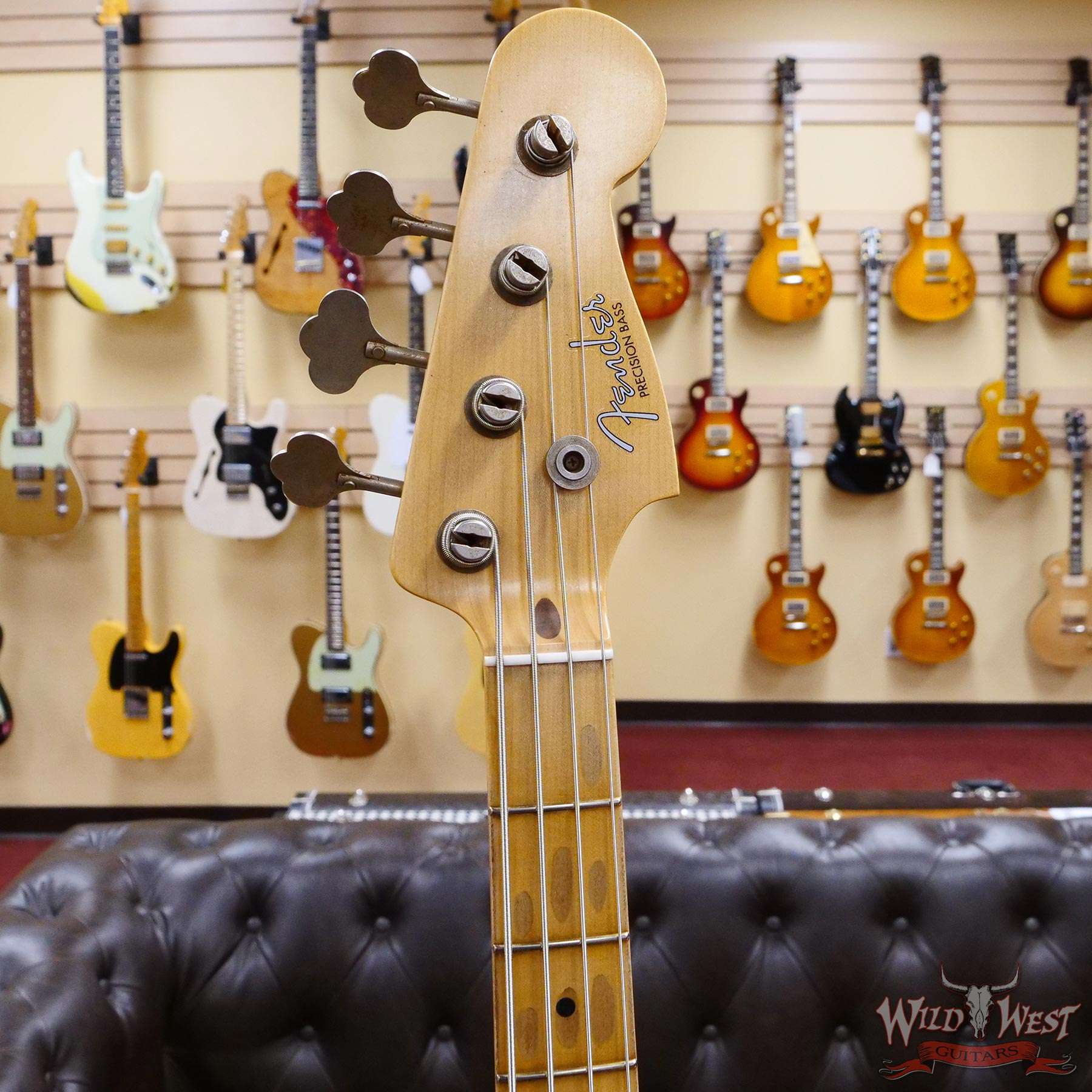 fendercs-57pbass-cz547650-hf2__wwg.jpg Fender Custom Shop 1957 Precision Bass P-Bass Hand-Wound Pickups Journeyman Relic Wide-Fade 2-Color Sunburst - Image 7