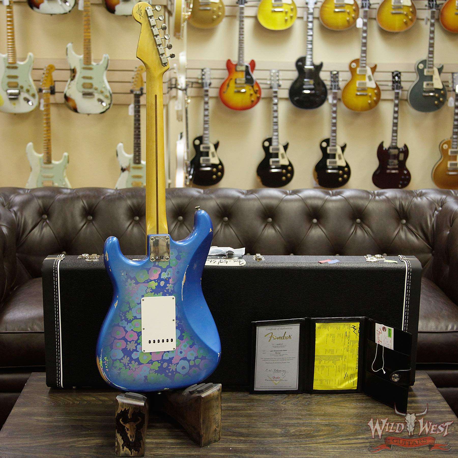 fendercs-57stratrelic-blueflower-r92799-d3__wwg.jpg 2018 Fender Custom Shop 1957 Stratocaster Relic Maple Neck Blue Flower - Image 7