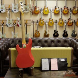 Fender Custom Shop 1959 Precision Bass Journeyman Relic AAA Rosewood Slab Board Josefina Hand-wound PU Fiesta Red - Image 11