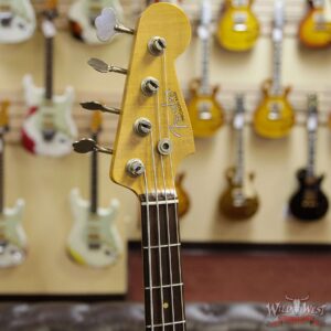Fender Custom Shop 1959 Precision Bass Journeyman Relic AAA Rosewood Slab Board Josefina Hand-wound PU Fiesta Red - Image 5