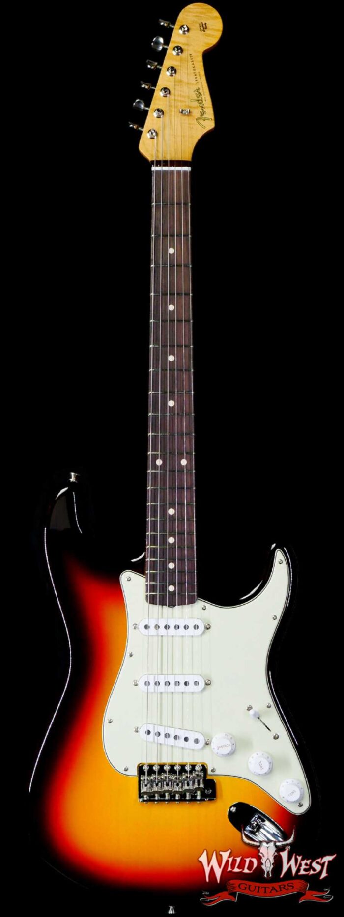 Fender Custom Shop Limited Edition 1959 Stratocaster Rosewood Fingerboard NOS Chocolate 3-Color Sunburst - Image 1