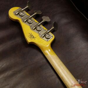 Fender Custom Shop 2017 NAMM Limited Edition 60 Jazz Bass J-Bass Relic Rosewood Fretboard Aged Ocean Turquoise - Image 6