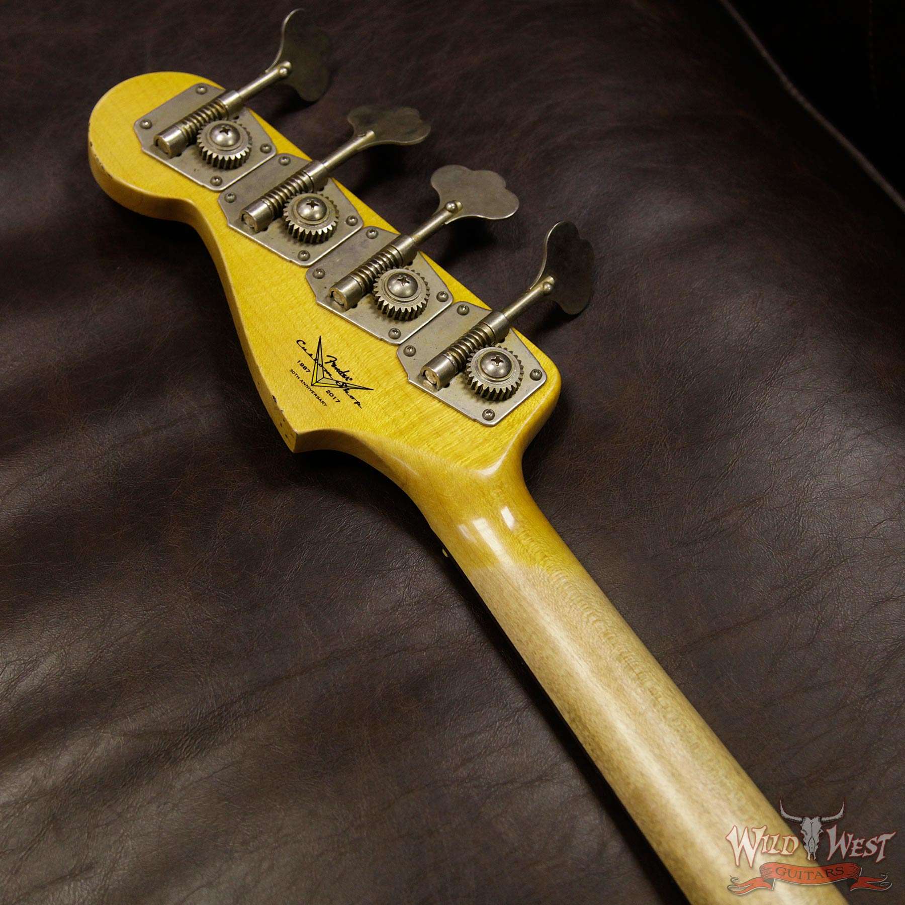 fendercs-60jbass-aotq-cz533945-hb__wwg.jpg Fender Custom Shop 2017 NAMM Limited Edition 60 Jazz Bass J-Bass Relic Rosewood Fretboard Aged Ocean Turquoise - Image 6