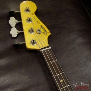 Fender Custom Shop 2017 NAMM Limited Edition 60 Jazz Bass J-Bass Relic Rosewood Fretboard Aged Ocean Turquoise - Image 4