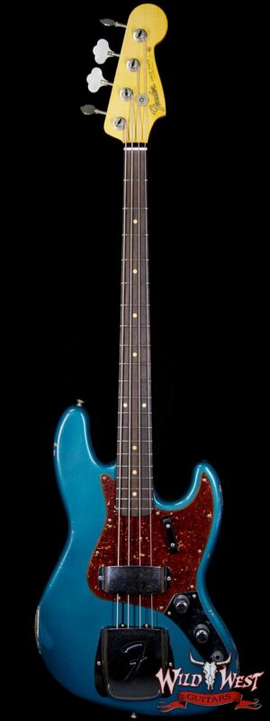 Fender Custom Shop 2017 NAMM Limited Edition 60 Jazz Bass J-Bass Relic Rosewood Fretboard Aged Ocean Turquoise