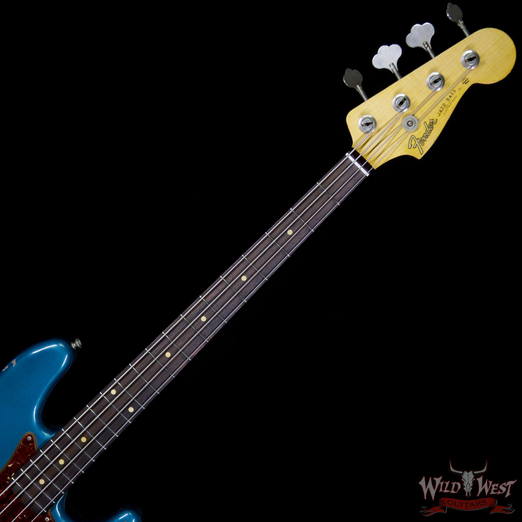 fendercs-60jbass-aotq-cz533945-nf__wwg.jpg Fender Custom Shop 2017 NAMM Limited Edition 60 Jazz Bass J-Bass Relic Rosewood Fretboard Aged Ocean Turquoise - Image 5