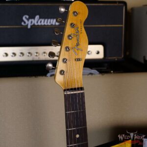 Fender Custom Shop 60’s Esquire Relic (Telecaster Custom) AAA Rosewood Slab Board 3 Tone Sunburst - Image 7