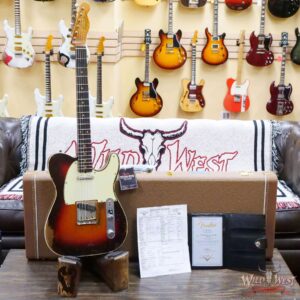 Fender Custom Shop 2022 Winter Event #23 George Ruiz Apprentice Masterbuilt ‘60s Telecaster Custom Brazilian Super Heavy Relic 3-Color Sunburst - Image 6