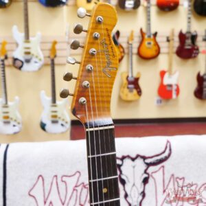 Fender Custom Shop 2022 Winter Event #23 George Ruiz Apprentice Masterbuilt ‘60s Telecaster Custom Brazilian Super Heavy Relic 3-Color Sunburst - Image 7