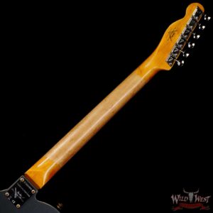 Fender Custom Shop 2022 Winter Event #78 ‘70s Telecaster Thinline HH Journeyman Relic Aged Charcoal Frost Metallic - Image 5