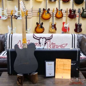 Fender Custom Shop 2022 Winter Event #78 ‘70s Telecaster Thinline HH Journeyman Relic Aged Charcoal Frost Metallic - Image 9