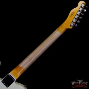 Fender Custom Shop 1962 Telecaster Custom Rosewood Slab Board Hand-Wound Pickups Relic Vintage White - Image 5