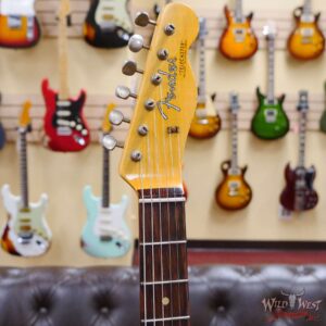 Fender Custom Shop 1962 Telecaster Custom Rosewood Slab Board Hand-Wound Pickups Relic Vintage White - Image 7