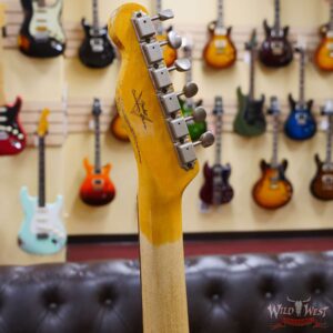 Fender Custom Shop 1962 Telecaster Custom Rosewood Slab Board Hand-Wound Pickups Relic Vintage White - Image 11