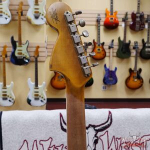 Fender Custom Shop Limited 1967 Stratocaster Hand-Wouund Heavy Relic Surf Green over 3 Tone Sunburst - Image 11