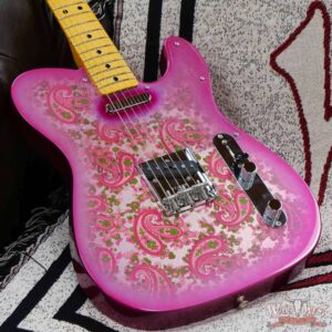 Fender Custom Shop Vintage Custom ‘68 Telecaster Maple Fingerboard NOS Pink Paisley - Image 7