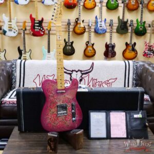 Fender Custom Shop Vintage Custom ‘68 Telecaster Maple Fingerboard NOS Pink Paisley - Image 6