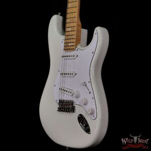 Fender Custom Shop 1969 Stratocaster Maple Board Block Inlay Reverse Headstock Hand-Wound Pickups NOS Olympic White (Blemish) - Image 2
