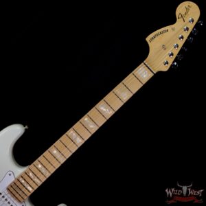 Fender Custom Shop 1969 Stratocaster Maple Board Block Inlay Reverse Headstock Hand-Wound Pickups NOS Olympic White (Blemish) - Image 4