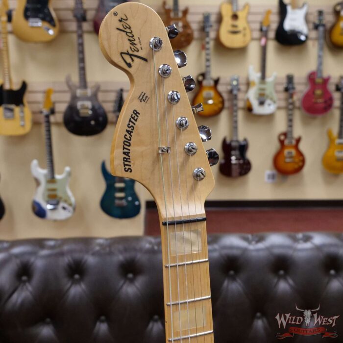 Fender Custom Shop 1969 Stratocaster Maple Board Block Inlay Reverse Headstock Hand-Wound Pickups NOS Olympic White (Blemish) - Image 7
