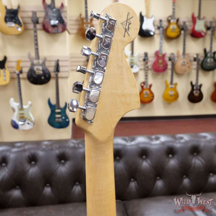 Fender Custom Shop 1969 Stratocaster Maple Board Block Inlay Reverse Headstock Hand-Wound Pickups NOS Olympic White (Blemish) - Image 10