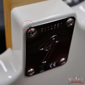 Fender Custom Shop 1969 Stratocaster Maple Board Block Inlay Reverse Headstock Hand-Wound Pickups NOS Olympic White (Blemish) - Image 13