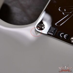 Fender Custom Shop 1969 Stratocaster Maple Board Block Inlay Reverse Headstock Hand-Wound Pickups NOS Olympic White (Blemish) - Image 14