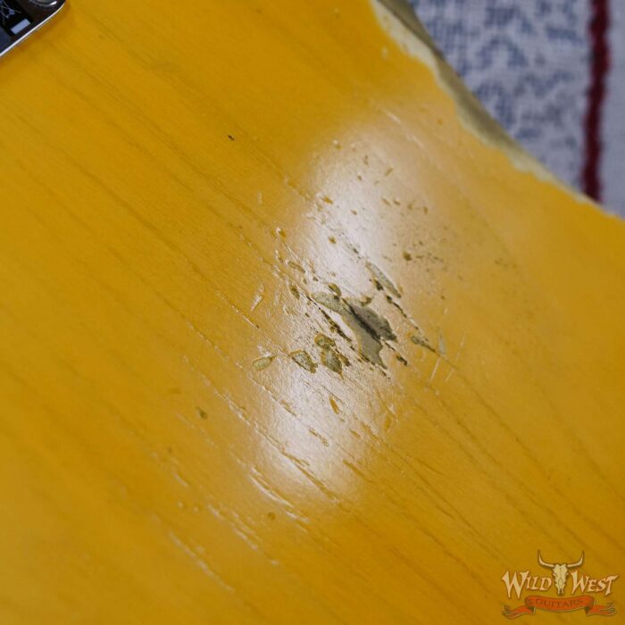 Fender Custom Shop Limited 70th Anniversary Broadcaster (Telecaster) Relic Nocaster Blonde R108827 - Image 12