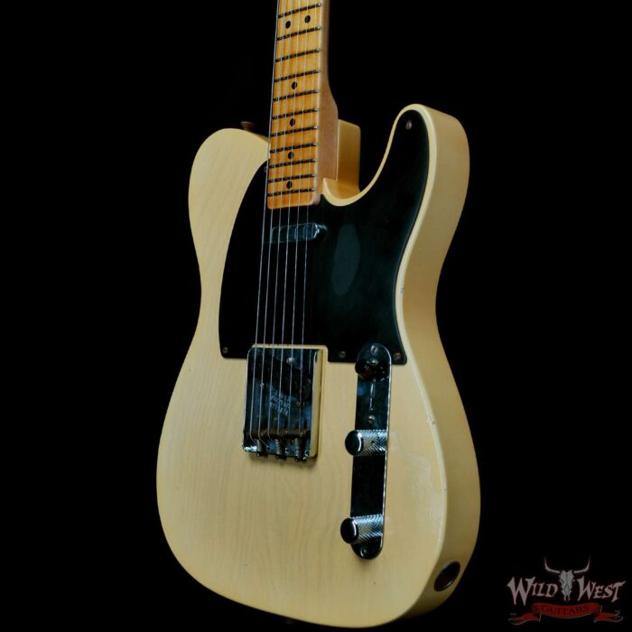 Fender Custom Shop Limited Edition 70th Anniversary Broadcaster (Telecaster) Jorneyman Relic Nocaster Blonde R111878 - Image 2