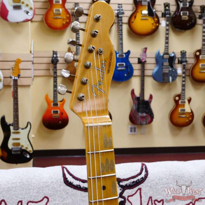Fender Custom Shop Limited Edition 70th Anniversary Broadcaster (Telecaster) Jorneyman Relic Nocaster Blonde R111878 - Image 7