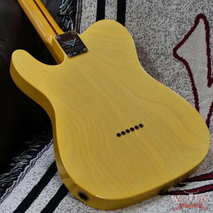 Fender Custom Shop Limited Edition 70th Anniversary Broadcaster (Telecaster) Jorneyman Relic Nocaster Blonde R111878 - Image 11
