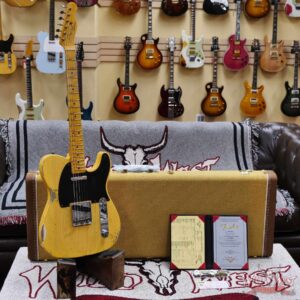 Fender Custom Shop Limited Edition 70th Anniversary Broadcaster (Telecaster) Relic Nocaster Blonde R112540 - Image 6