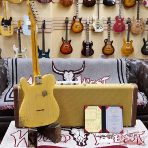 Fender Custom Shop Limited Edition 70th Anniversary Broadcaster (Telecaster) Relic Nocaster Blonde R112540 - Image 9