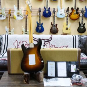 Fender Custom Shop Limited Edition 70th Anniversary 1954 Stratocaster TCP Time Capsule Package Wide Fade 2 Tone Sunburst 7.75 LBS - Image 9