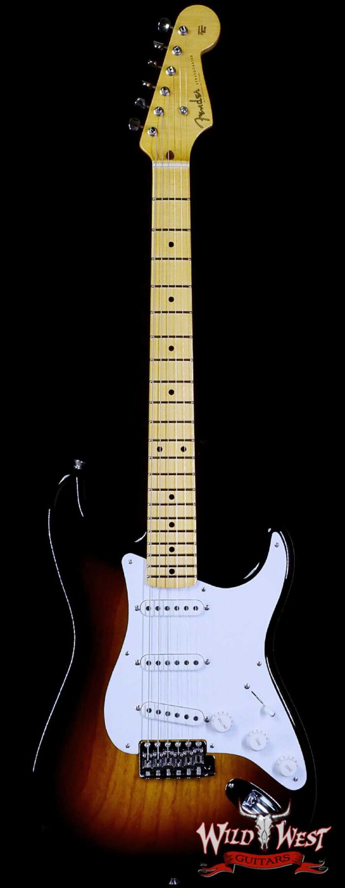Fender Custom Shop Limited Edition 70th Anniversary 1954 Stratocaster TCP Time Capsule Package Wide Fade 2 Tone Sunburst 7.75 LBS - Image 1