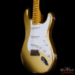 Fender Custom Shop Limited Edition 70th Anniversary 1954 Stratocaster Relic Aztec Gold 7.30 LBS - Image 2