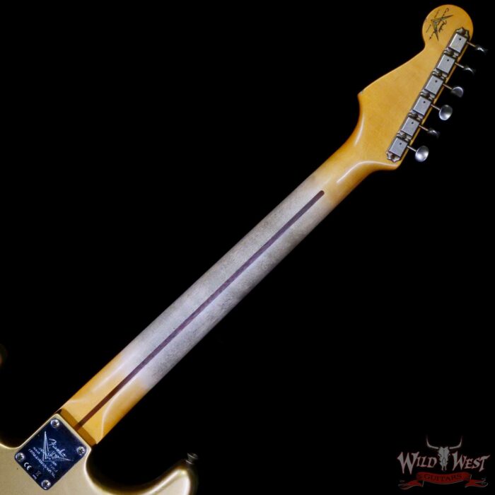 Fender Custom Shop Limited Edition 70th Anniversary 1954 Stratocaster Relic Aztec Gold 7.30 LBS - Image 5