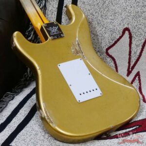 Fender Custom Shop Limited Edition 70th Anniversary 1954 Stratocaster Relic Aztec Gold 7.30 LBS - Image 12