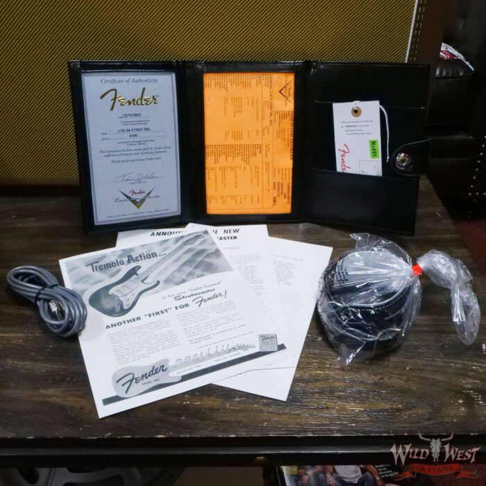 Fender Custom Shop Limited Edition 70th Anniversary 1954 Stratocaster Relic Aztec Gold 7.30 LBS - Image 14
