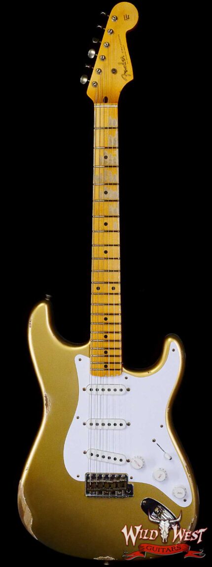 Fender Custom Shop Limited Edition 70th Anniversary 1954 Stratocaster Relic Aztec Gold 7.30 LBS