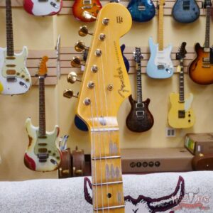 Fender Custom Shop Limited Edition 70th Anniversary 1954 Hardtail Stratocaster Journeyman Relic Dakota Red with Gold Hardware 6.90 LBS - Image 7