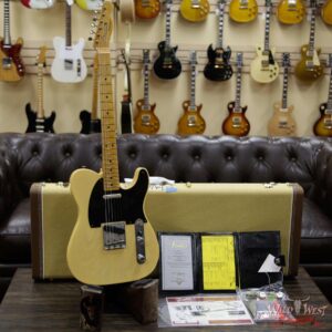 Fender Custom Shop Limited Edition 70th Anniversary Broadcaster (Telecaster) Journeyman Relic Nocaster Blonde R104453 - Image 6