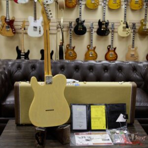 Fender Custom Shop Limited Edition 70th Anniversary Broadcaster (Telecaster) Journeyman Relic Nocaster Blonde R104453 - Image 9