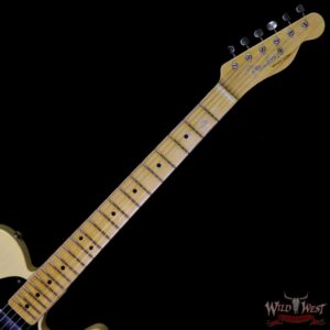Fender Custom Shop Limited Edition 70th Anniversary Broadcaster (Telecaster) Journeyman Relic Nocaster Blonde R104453 - Image 4