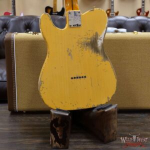 Fender Custom Shop 70th Anniversary Broadcaster Heavy Relic Aged Nocaster Blonde Hand-Wound Pickups R106066 - Image 11
